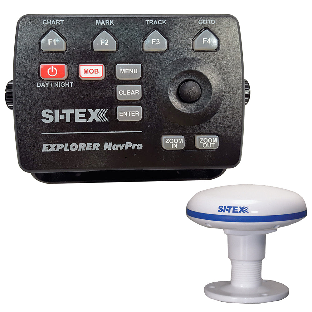 SI-TEX Explorer NavPro w/Wi-Fi  GPK-11 GPS Antenna [EXPLORERNAVPROWIFIW] - Brand_SI-TEX, Marine Navigation & Instruments, Marine Navigation & Instruments | GPS - Chartplotters - SI-TEX - GPS - Chartplotters