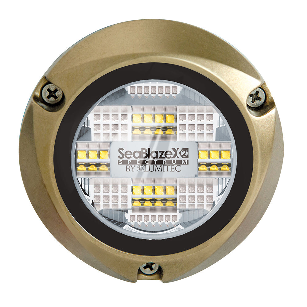 Lumitec SeaBlazeX2 Spectrum LED Underwater Light - Full-Color RGBW [101515] - Premium Underwater Lighting from Lumitec - Just $494.99! 