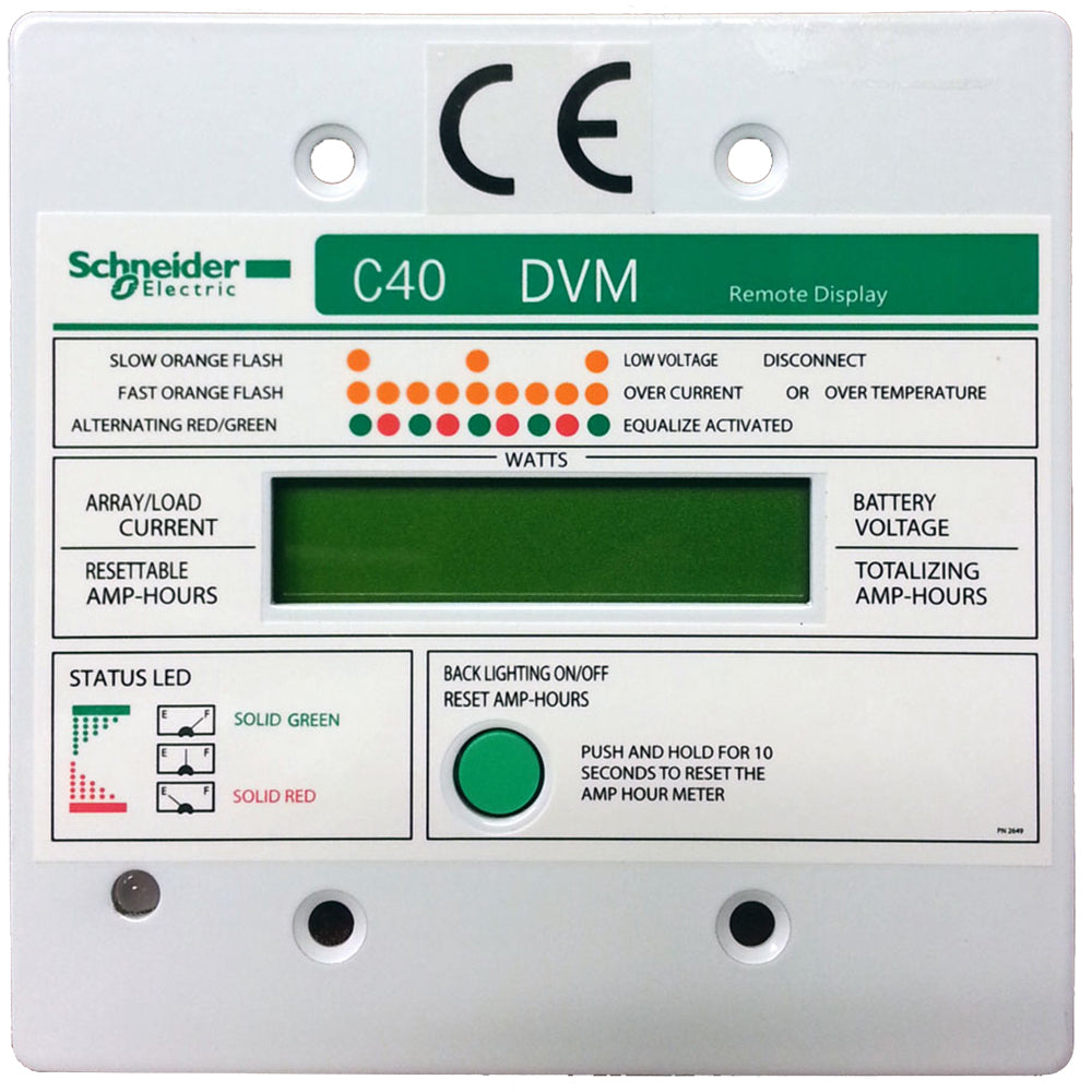 Xantrex C-Series Digital Remote w/50 Cable [CM/R-50] - Premium Accessories from Xantrex - Just $88.99! 