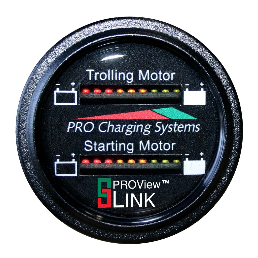 Dual Pro Battery Fuel Gauge - Marine Dual Read Battery Monitor - 12V/24V System - 15 Battery Cable [BFGWOM1524V/12V] - Brand_Dual Pro, Electrical, Electrical | Meters & Monitoring - Dual Pro - Meters & Monitoring