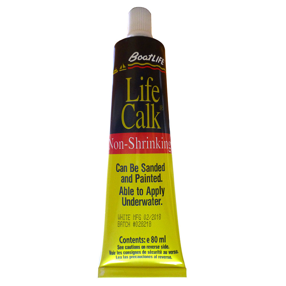 BoatLIFE Life-Calk Sealant Tube - Non-Shrinking - 2.8 FL. Oz - White [1030] - Premium Adhesive/Sealants from BoatLIFE - Just $15.99! Shop now at Boat Gear Depot