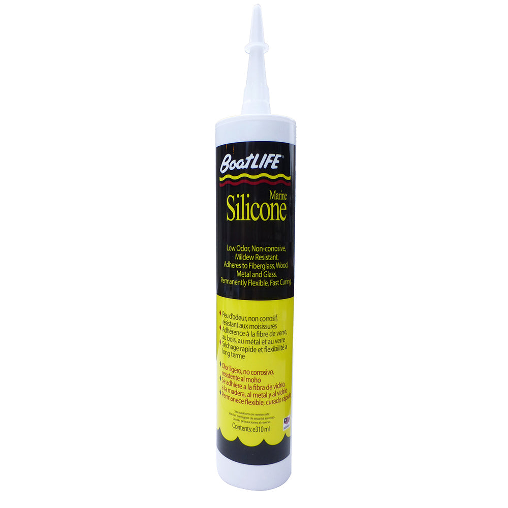 BoatLIFE Silicone Rubber Sealant Cartridge - Black [1152] - Premium Adhesive/Sealants from BoatLIFE - Just $20.99! 