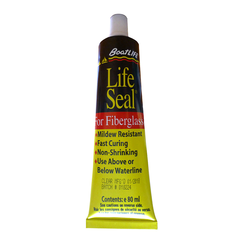 BoatLIFE LifeSeal Sealant Tube 2.8 FL. Oz - Clear [1160] - 1st Class Eligible, Boat Outfitting, Boat Outfitting | Adhesive/Sealants, Brand_BoatLIFE - BoatLIFE - Adhesive/Sealants