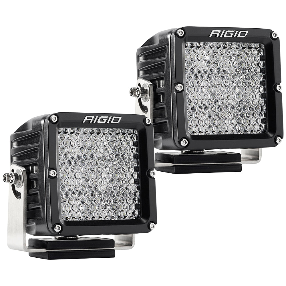 RIGID Industries D-XL PRO Diffused - Pair - Black [322313] - Brand_RIGID Industries, Lighting, Lighting | Flood/Spreader Lights, MAP, Restricted From 3rd Party Platforms - RIGID Industries - Flood/Spreader Lights