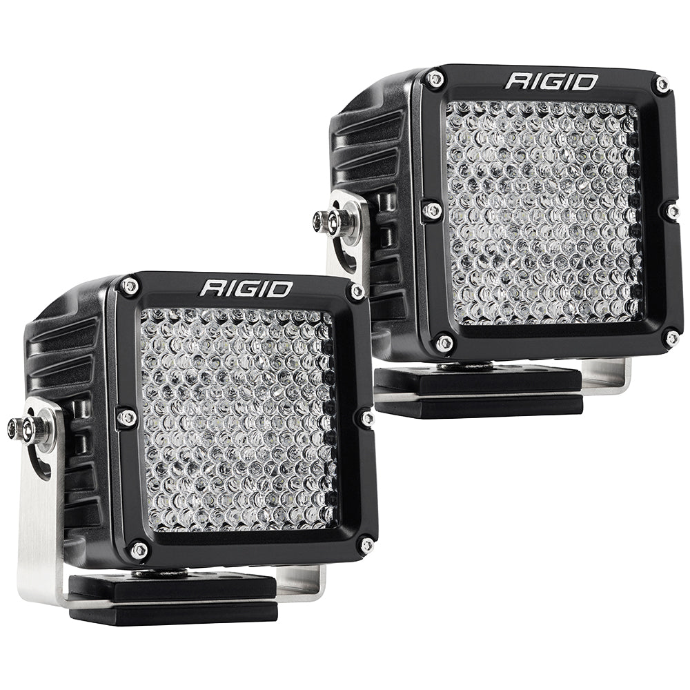 RIGID Industries D-XL PRO Diffused - Pair - Black [322313] - Premium Flood/Spreader Lights from RIGID Industries - Just $551.99! 