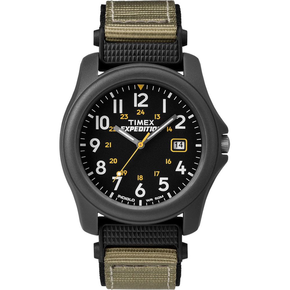 Timex Expedition Camper Nylon Strap Watch - Black [T42571JV] - 1st Class Eligible, Brand_Timex, Outdoor, Outdoor | Fitness / Athletic Training, Outdoor | Watches - Timex - Watches