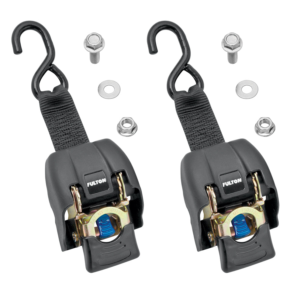 Fulton Transom Ratchet Tie Down - 2" x 43" - 2-Pack [2060366] - Premium Tie-Downs from Fulton - Just $90.99! 