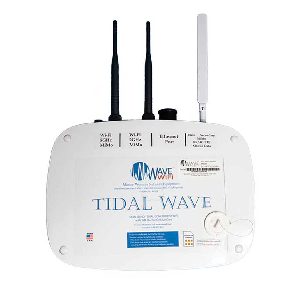 Wave WiFi Tidal Wave Dual-Band - Cellular Receiver [EC-HP-DB-3G/4G] - Brand_Wave WiFi, Clearance, Communication, Communication | Mobile Broadband, Specials - Wave WiFi - Mobile Broadband