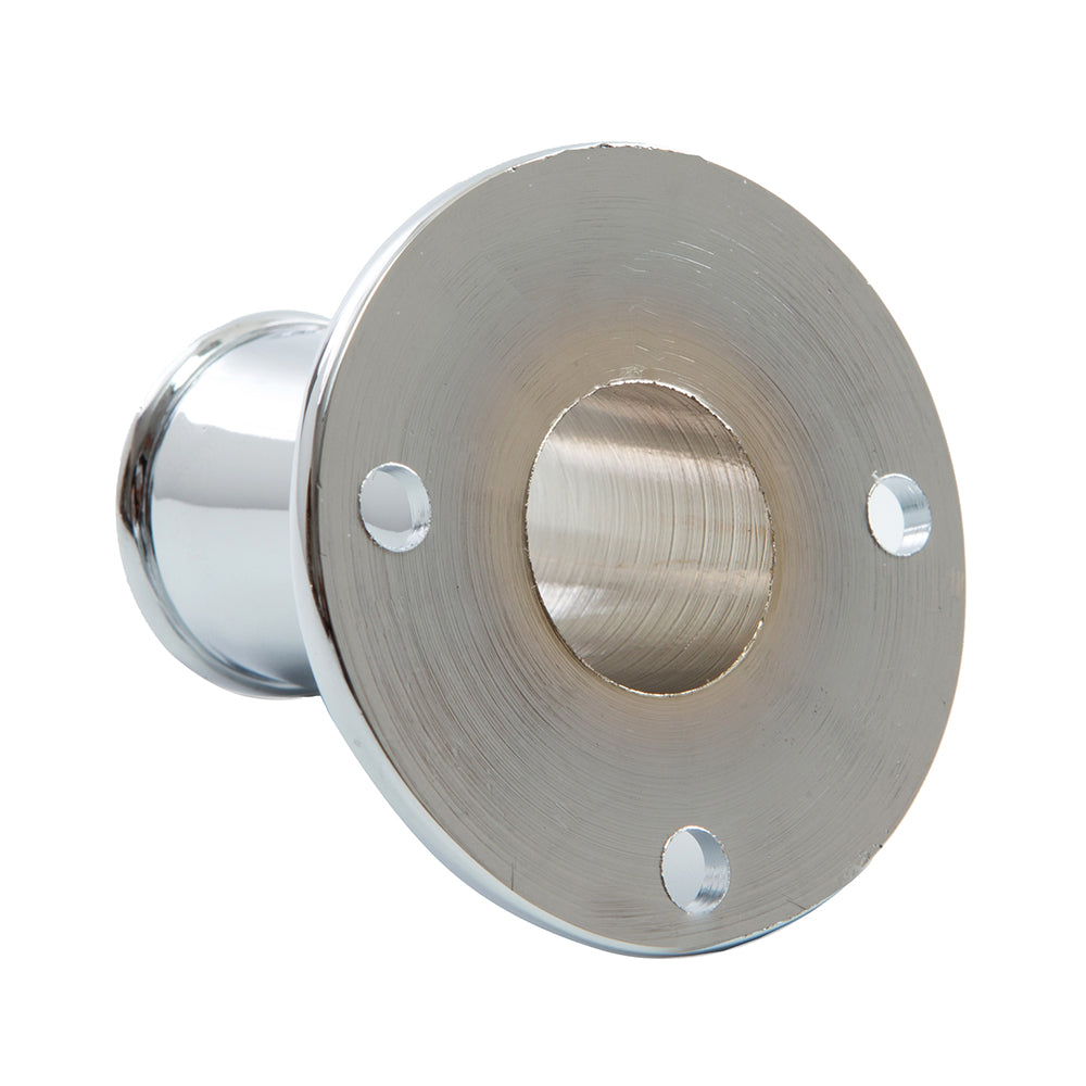 Whitecap Top-Mounted Flag Pole Socket CP/Brass - 3/4" ID [S-5001] - Premium Accessories from Whitecap - Just $10.99! 