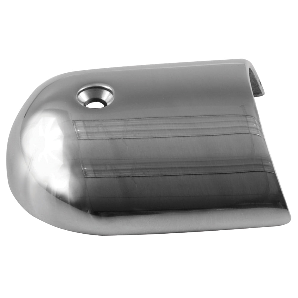 TACO Rub Rail End Cap - 1-7/8" - Stainless Steel [F16-0039] - Premium Rub Rail from TACO Marine - Just $35.99! 