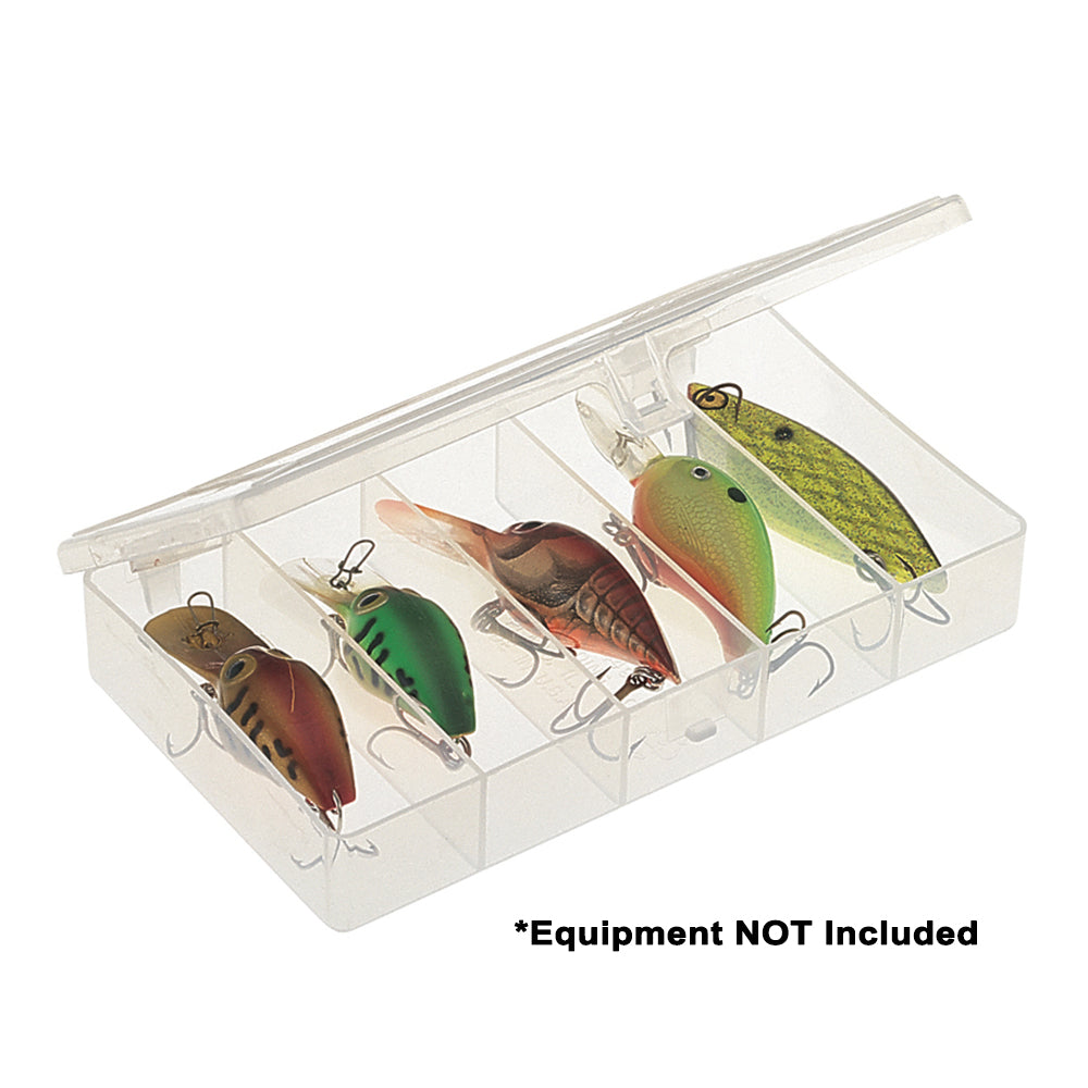 Plano Five-Compartment Stowaway 3400 - Clear [344985] - Premium Tackle Storage from Plano - Just $4.99! 