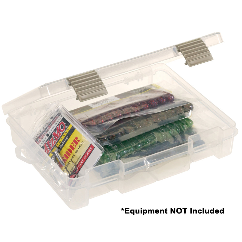 Plano ProLatch Open-Compartment Stowaway Half-Size 3700 - Clear [2371500] - 1st Class Eligible, Brand_Plano, Hunting & Fishing, Hunting & Fishing | Tackle Storage, Outdoor, Outdoor | Tackle Storage, Paddlesports, Paddlesports | Tackle Storage - Plano - Tackle Storage