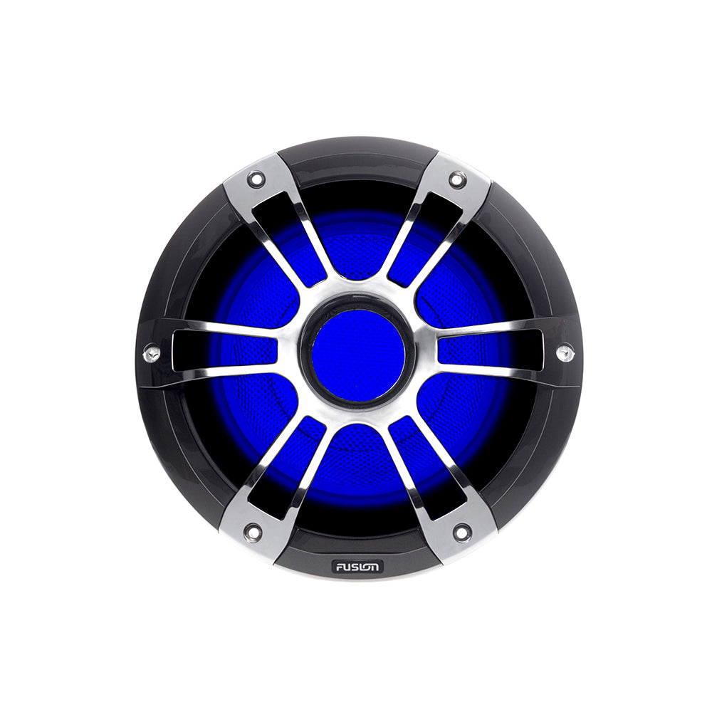 Fusion SG-SL101SPC 10" 450W Sports Chrome Marine Subwoofer w/LEDs [010-01428-23] - Premium Subwoofers from Fusion - Just $211.99! 