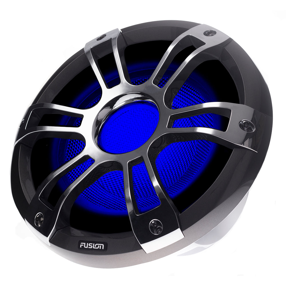 Fusion SG-SL101SPC 10" 450W Sports Chrome Marine Subwoofer w/LEDs [010-01428-23] - Premium Subwoofers from Fusion - Just $211.99! 