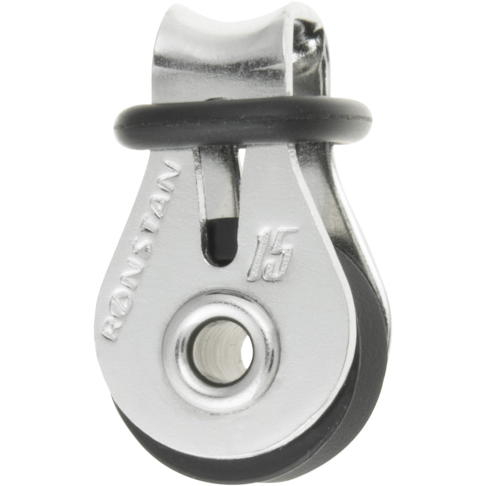 Ronstan Series 15 Ball Bearing Utility Block - Single Block, Loop Head [RF15101] - 1st Class Eligible, Brand_Ronstan, Sailing, Sailing | Blocks - Ronstan - Blocks