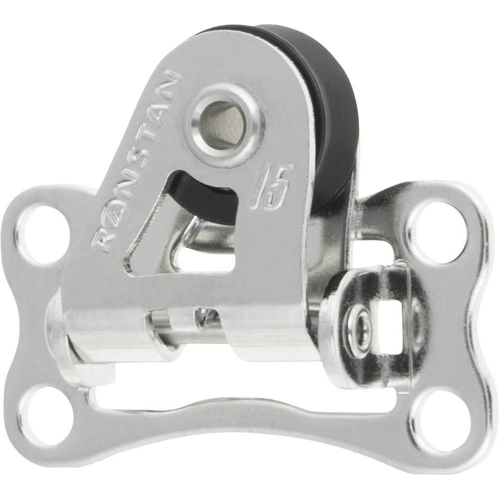 Ronstan Series 15 Ball Bearing Utility Block - Pivoting Lead Block [RF15174] - Premium Blocks from Ronstan - Just $36.57! 