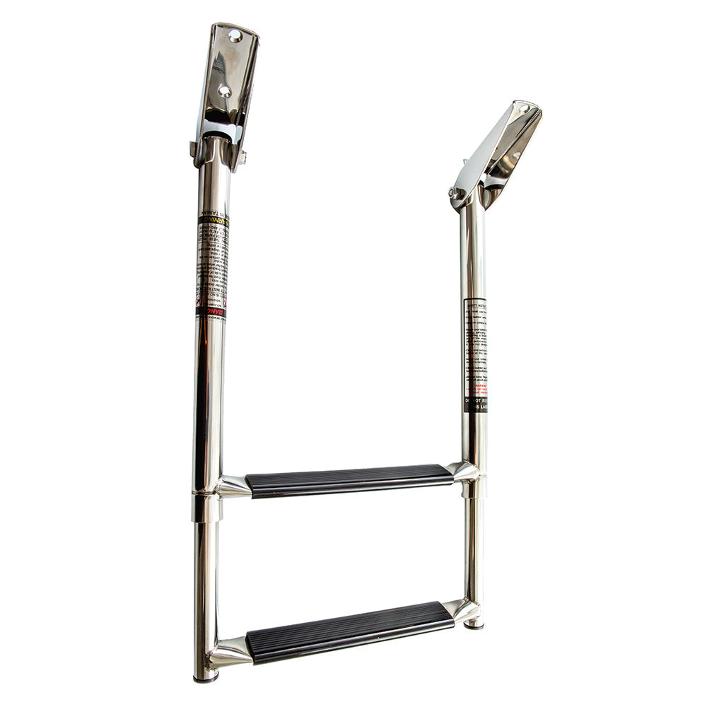 Whitecap 2-Step Telescoping Swim Ladder [S-1850] - Boat Outfitting, Boat Outfitting | Accessories, Brand_Whitecap, Marine Hardware, Marine Hardware | Accessories - Whitecap - Accessories