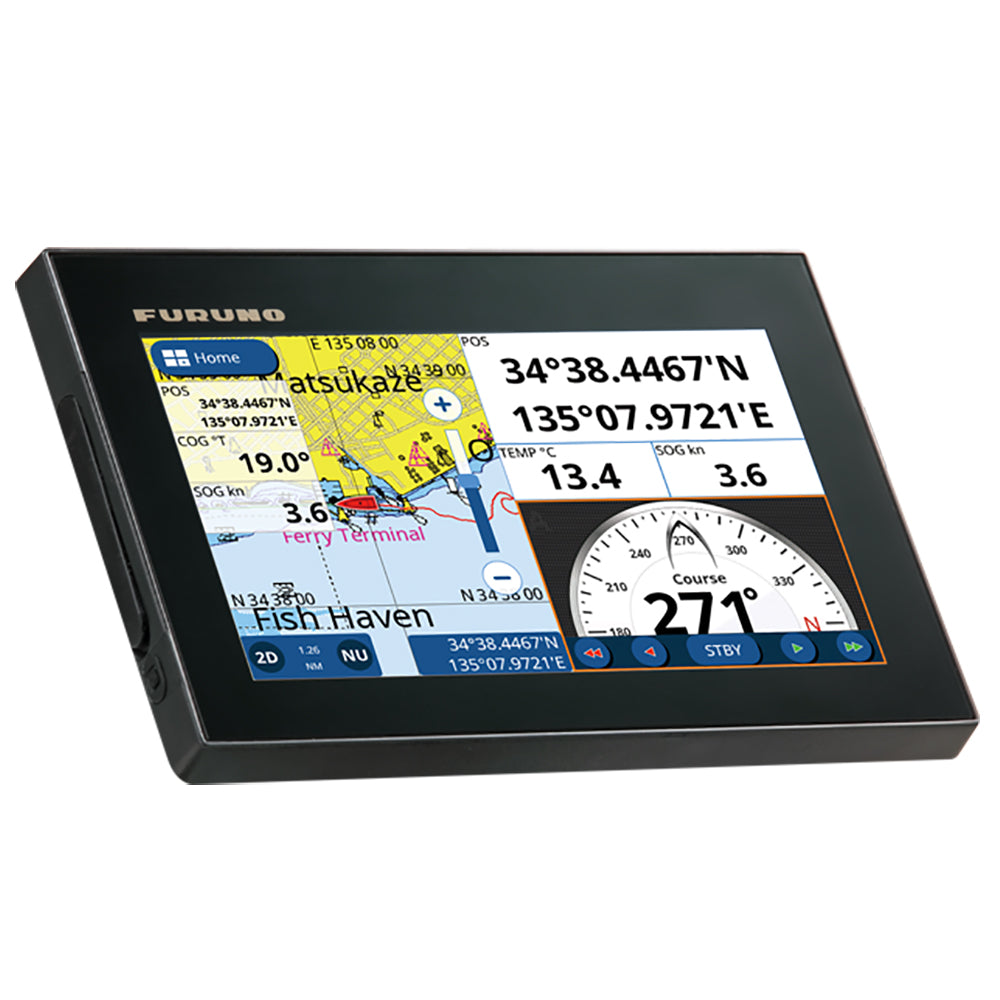 Furuno GP1871F 7" GPS/Chartplotter/Fishfinder 50/200, 600W, 1kW, Single Channel  CHIRP [GP1871F] - Premium GPS - Fishfinder Combos from Furuno - Just $819.99! 