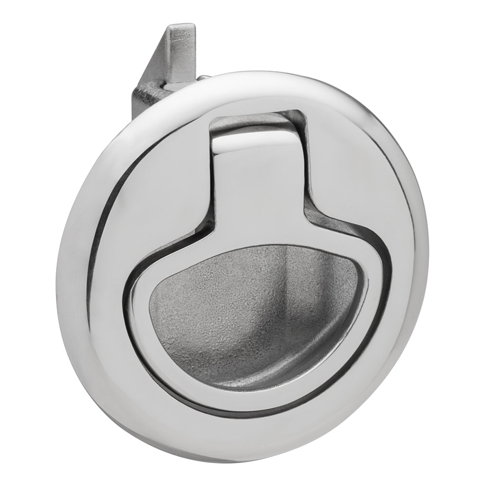 Whitecap Slam Latch Stainless Steel Non-Locking Ring Pull [6135C] - Premium Latches from Whitecap - Just $38.99! 