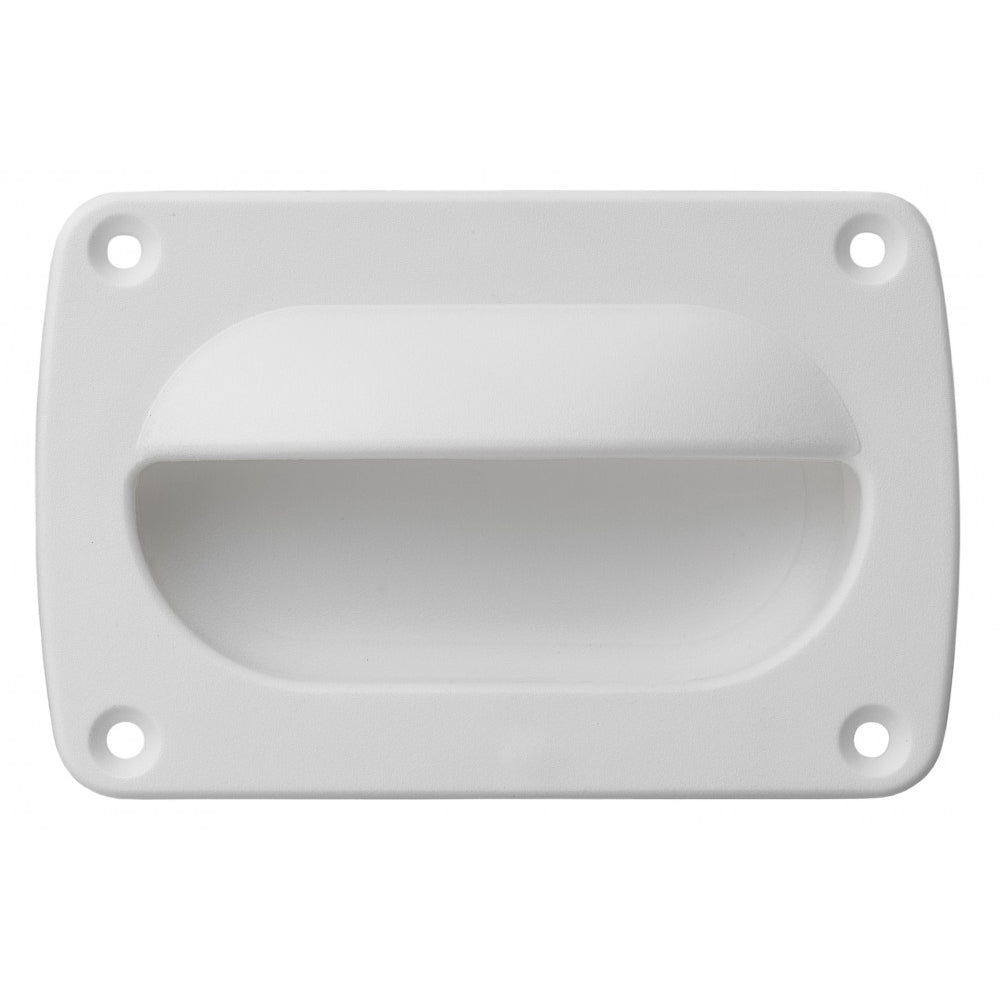 Whitecap Nylon Flush Pull - Large - White [3364WC] - Premium Latches from Whitecap - Just $6.99! 