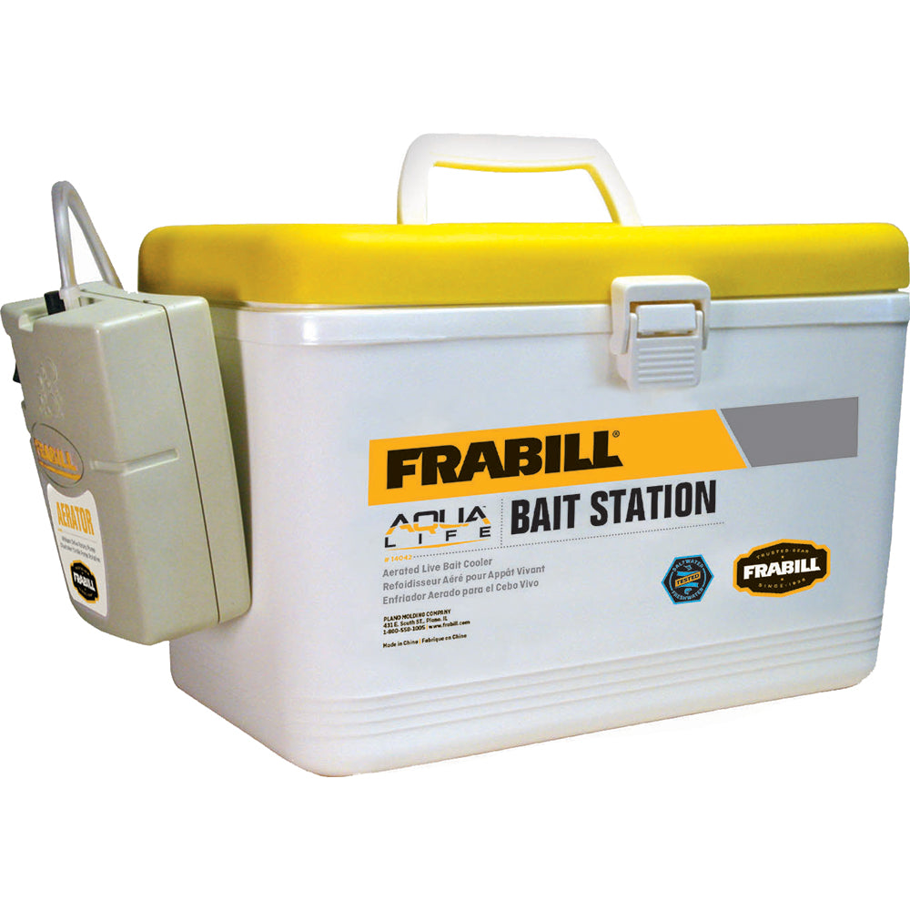 Frabill Bait Box w/Aerator - 8 Quart [14042] - Brand_Frabill, Hunting & Fishing, Hunting & Fishing | Bait Management, Marine Plumbing & Ventilation, Marine Plumbing & Ventilation | Livewell Pumps - Frabill - Livewell Pumps