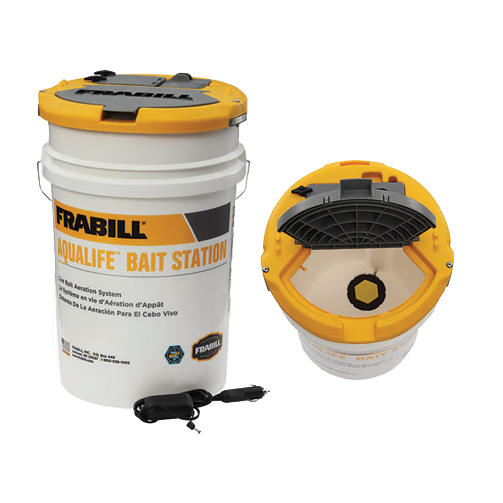 Frabill Aqua-Life Bait Station - 6 Gallon Bucket [14691] - Premium Livewell Pumps from Frabill - Just $101.99! 