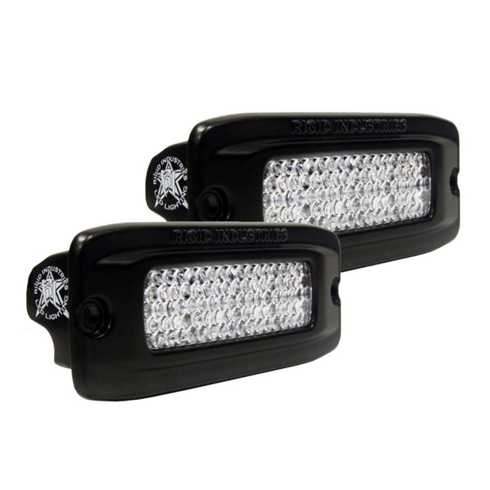 RIGID Industries SR-Q PRO Back Light Kit - Flush Mount Diffused - Pair - Black [980033] - Premium Flood/Spreader Lights from RIGID Industries - Just $439.99! 