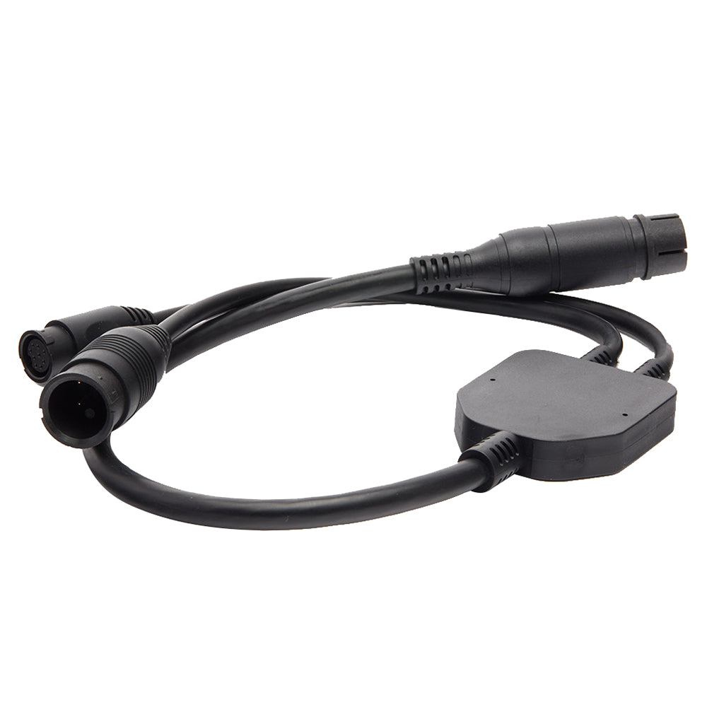 Raymarine Adapter Cable - 25-Pin to 9-Pin  8-Pin - Y-Cable to DownVision  CP370 Transducer to Axiom RV [A80494] - Premium Transducer Accessories from Raymarine - Just $114.99! 