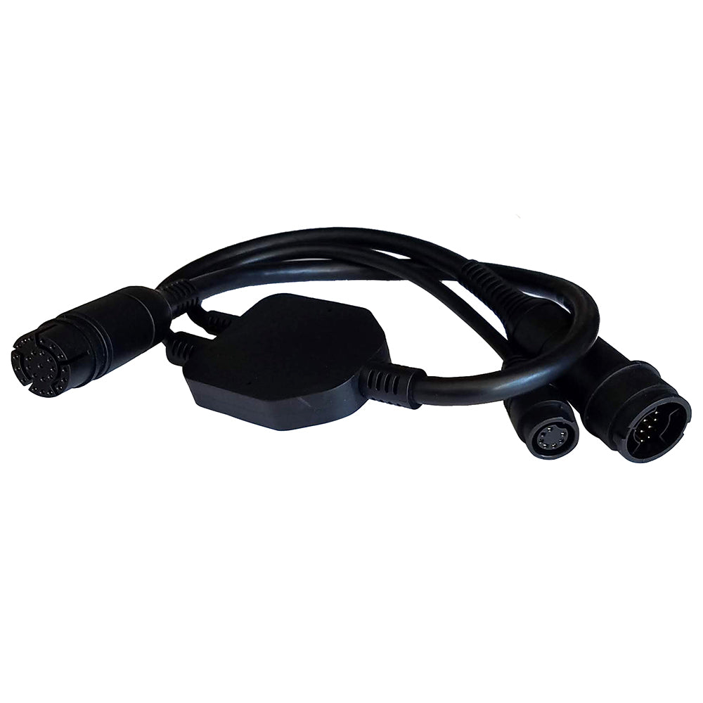 Raymarine Adapter Cable 25-Pin to 25-Pin  7-Pin - Y-Cable to RealVision  Embedded 600W Airmar TD to Axiom RV [A80491] - 1st Class Eligible, Brand_Raymarine, Marine Navigation & Instruments, Marine Navigation & Instruments | Transducer Accessories, Rebates - Raymarine - Transducer Accessories
