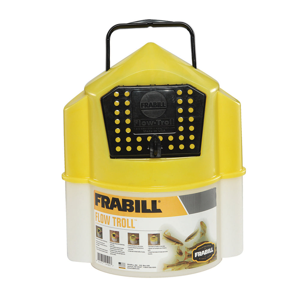 Frabill Flow Troll Bucket - 6 Quart [4501] - Premium Bait Management from Frabill - Just $9.99! 