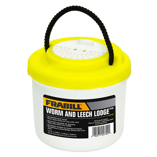 Frabill Worm  Leech Lodge - Small [4744] - Premium Bait Management from Frabill - Just $11.99! 