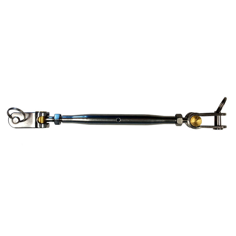 C. Shreman Johnson Jaw/Jaw Tubular Turnbuckle - Short [04-110S] - Premium Rigging from C. Sherman Johnson - Just $28.99! 