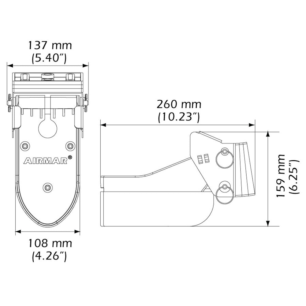 Airmar TM185C-HW High Frequency Wide Beam CHIRP Transom Mount 14-Pin Transducer f/Humminbird [TM185C-HW-14HB] - Premium Transducers from Airmar - Just $1193.99! Shop now at Boat Gear Depot