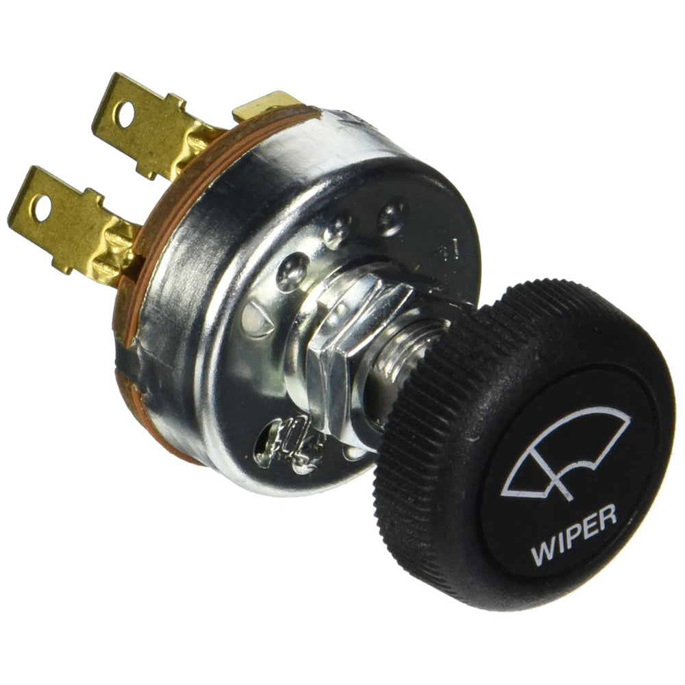 Cole Hersee Electric Windshield Wiper Switch 3-Position - 12V/24V - 4-Blade [75212-04-BX] - Premium Switches & Accessories from Cole Hersee - Just $15.99! 