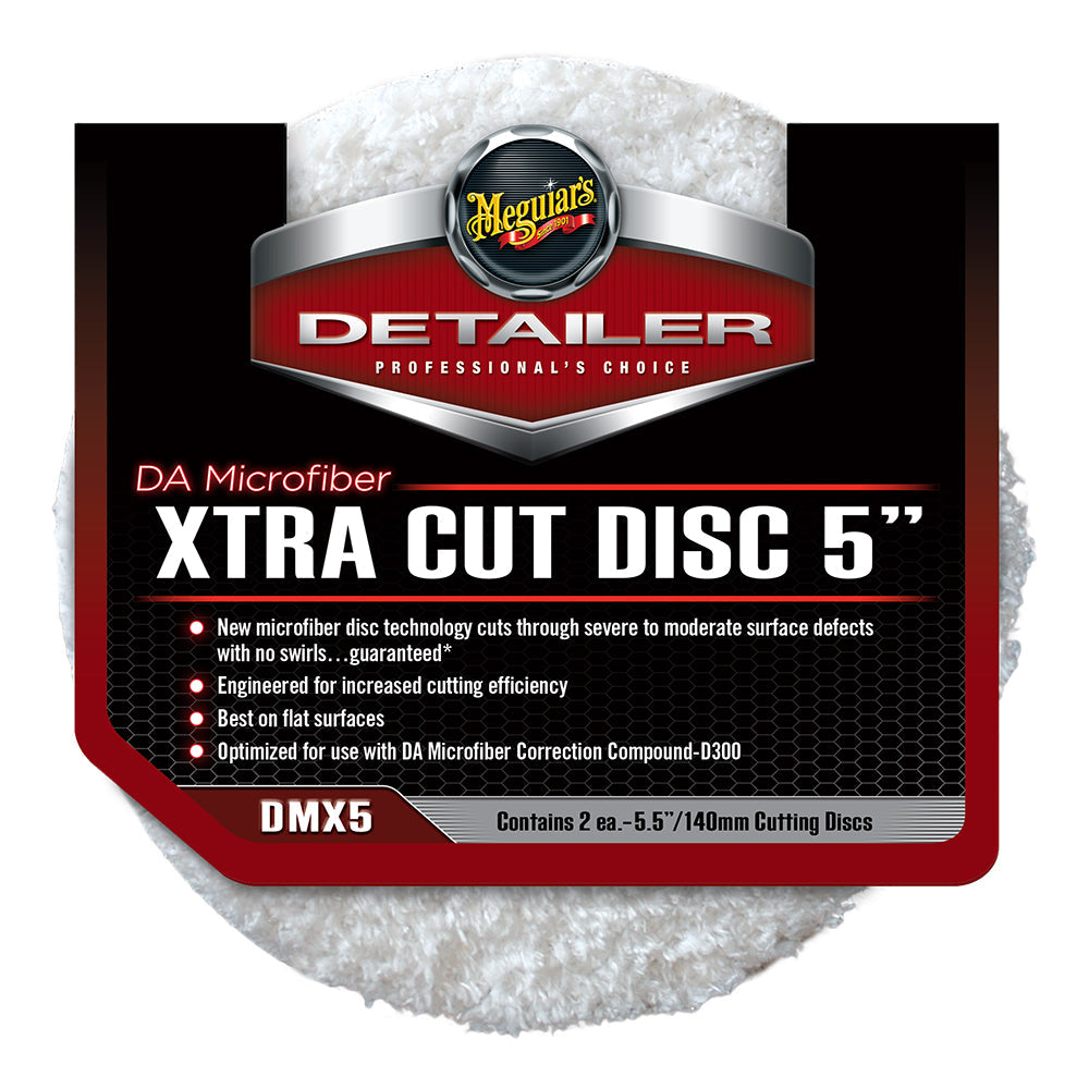 Meguiars DA Microfiber Xtra Cut Disc - 5" [DMX5] - 1st Class Eligible, Boat Outfitting, Boat Outfitting | Cleaning, Brand_Meguiar's - Meguiar's - Cleaning