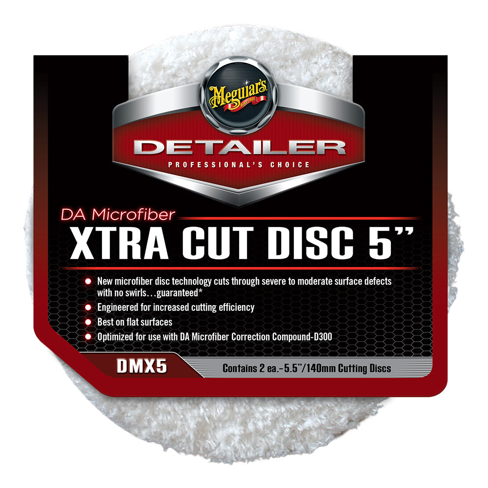 Meguiars DA Microfiber Xtra Cut Disc - 5" [DMX5] - Premium Cleaning from Meguiar's - Just $23.99! Shop now at Boat Gear Depot