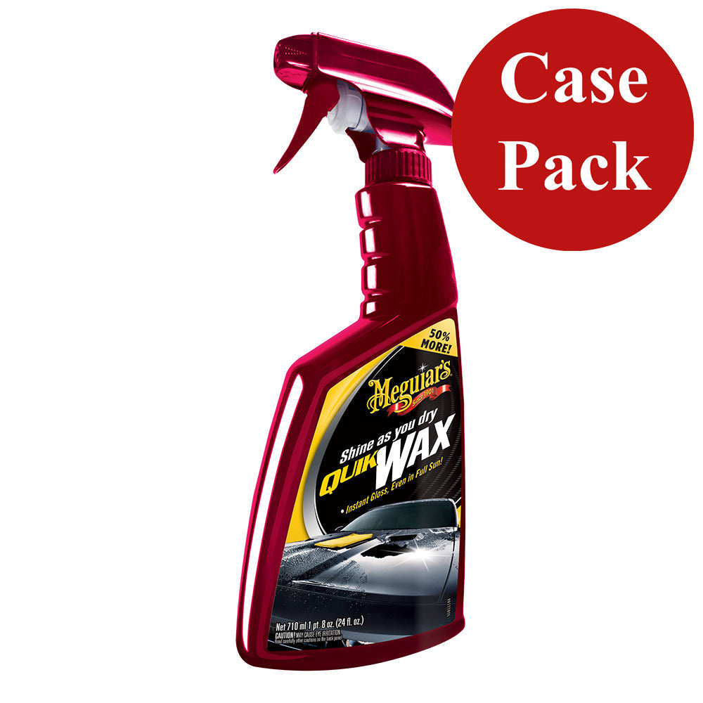 Meguiars Quik Wax - 24oz *Case of 6* [A1624CASE] - Boat Outfitting, Boat Outfitting | Cleaning, Brand_Meguiar's - Meguiar's - Cleaning