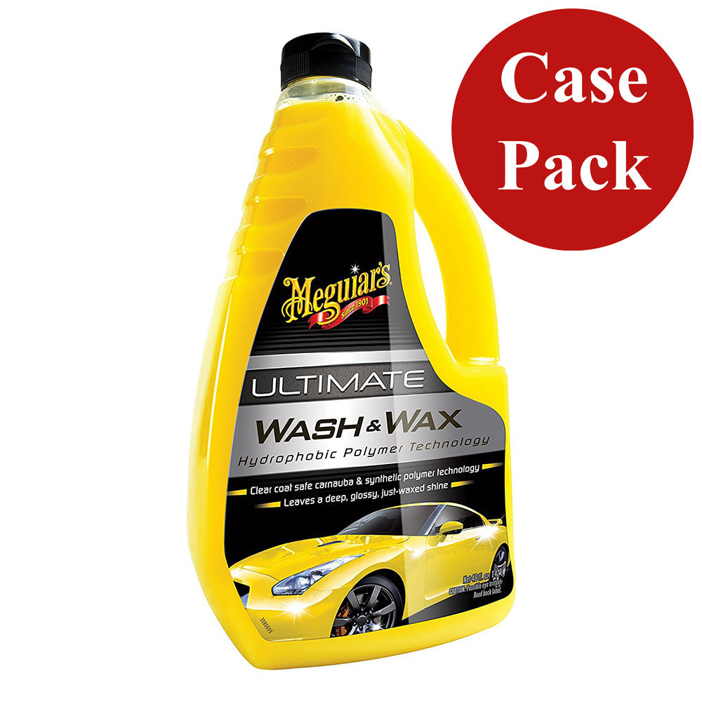 Meguiars Ultimate Wash  Wax - 1.4 Liters *Case of 6* [G17748CASE] - Premium Cleaning from Meguiar's - Just $75.99! Shop now at Boat Gear Depot