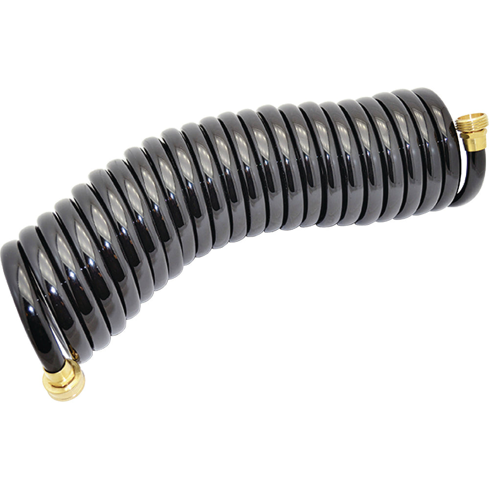 Johnson Pump Coiled Wash Down Hose - 25 - 1/2" Diameter [10615-00] - Premium Washdown / Pressure Pumps from Johnson Pump - Just $34.99! 