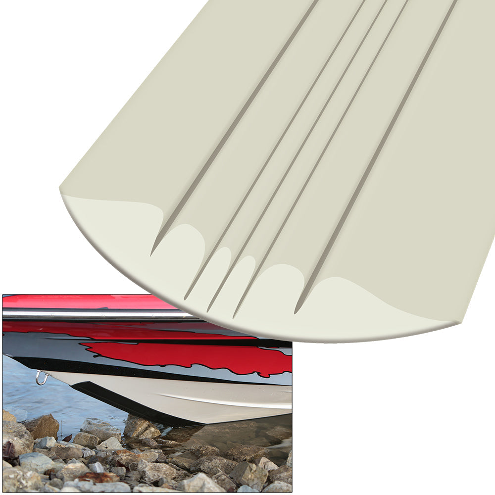 Megaware KeelGuard - 4 - Almond [20304] - Premium Hull Protection from Megaware - Just $121.64! Shop now at Boat Gear Depot