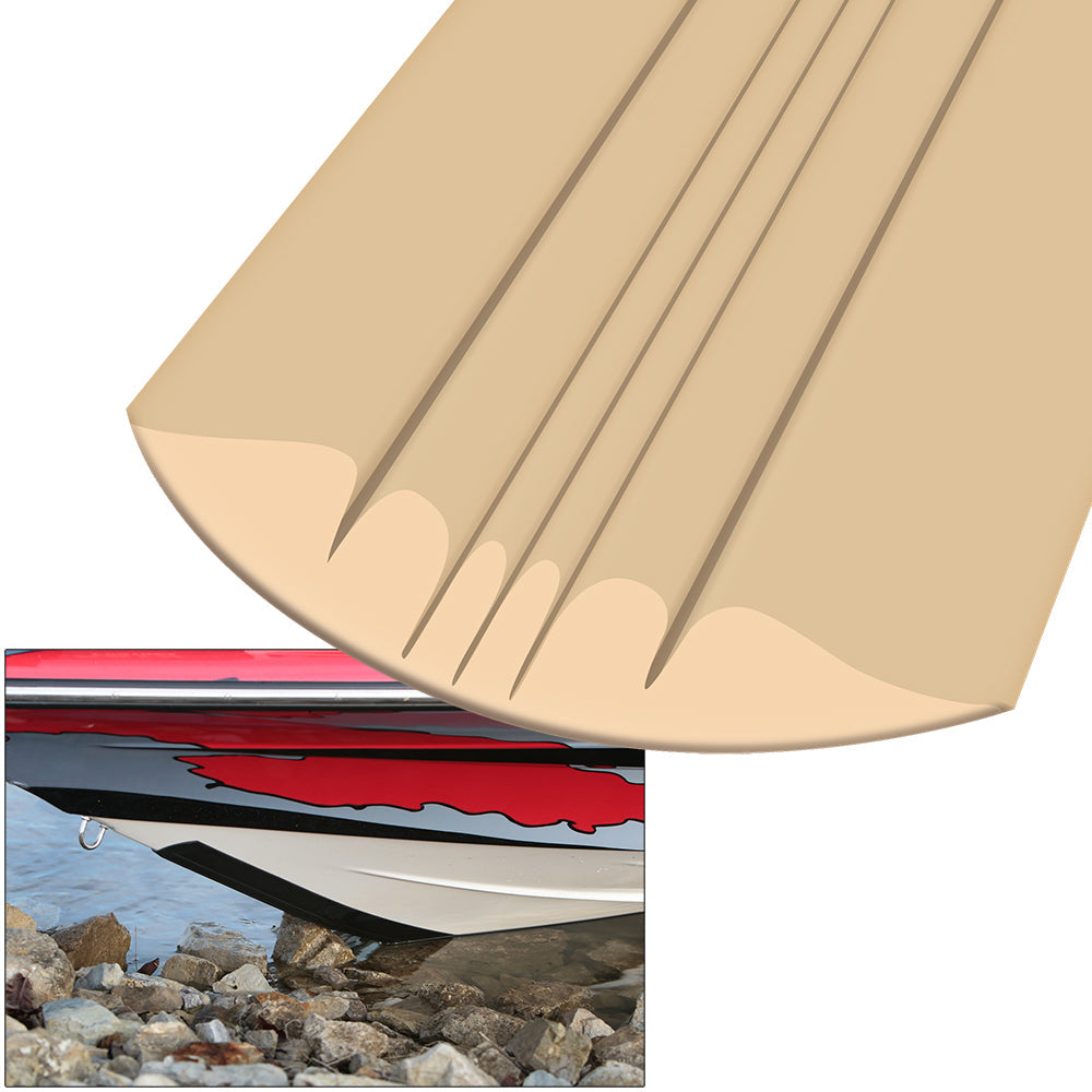 Megaware KeelGuard - 6 - Sand [20406] - Premium Hull Protection from Megaware - Just $159.07! Shop now at Boat Gear Depot