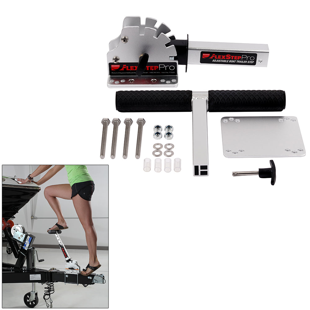 Megaware FlexStep Pro Package - Aluminum [80011] - Premium Rollers & Brackets from Megaware - Just $143.96! 