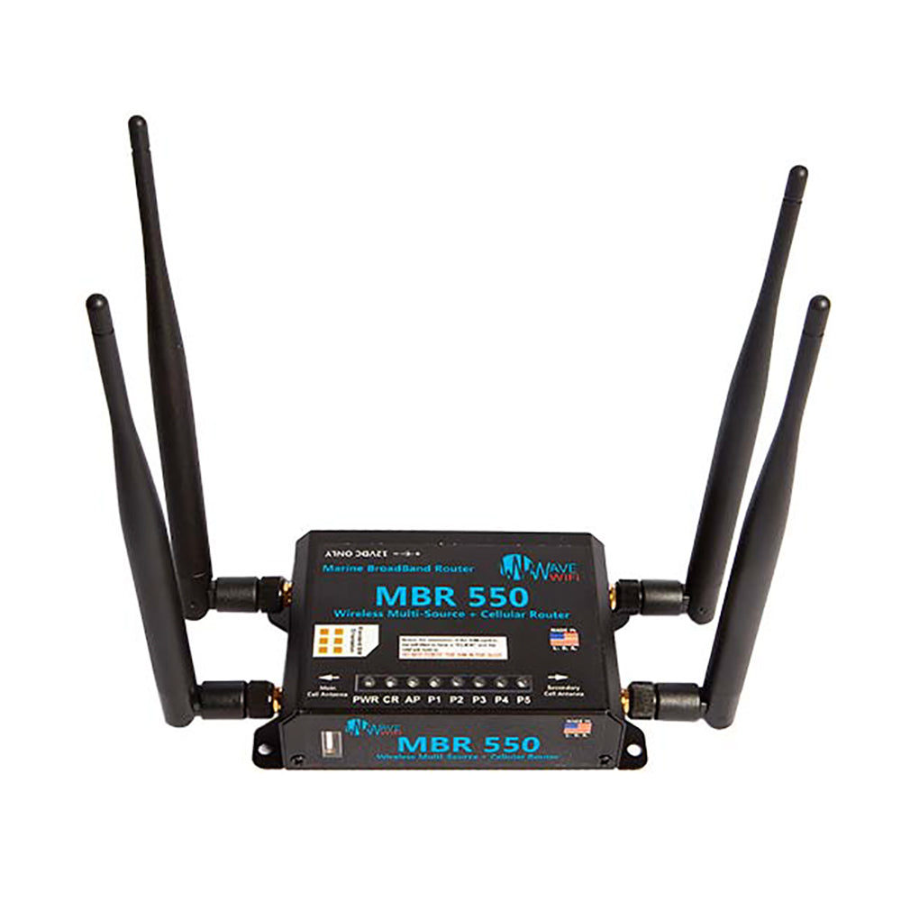 Wave WiFi MBR 550 Network Router w/Cellular [MBR550] - Brand_Wave WiFi, Clearance, Communication, Communication | Mobile Broadband, Specials - Wave WiFi - Mobile Broadband