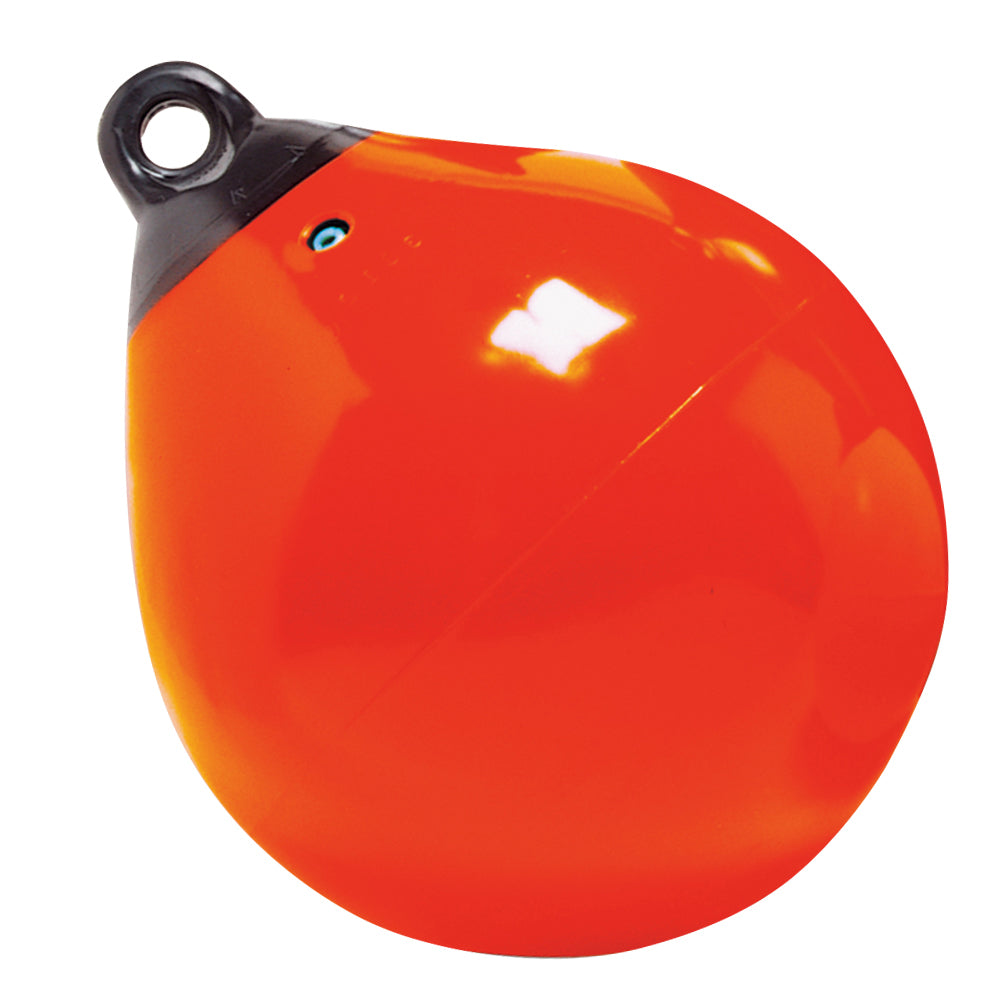 Taylor Made 9" Tuff End Inflatable Vinyl Buoy - Orange [61140] - Premium Buoys from Taylor Made - Just $37.99! 