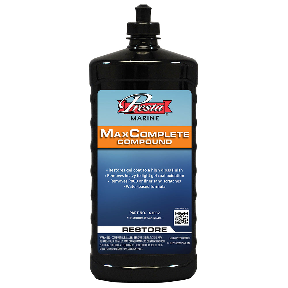 Presta MaxComplete Compound - 32oz [163032] - Premium Cleaning from Presta - Just $45.97! 