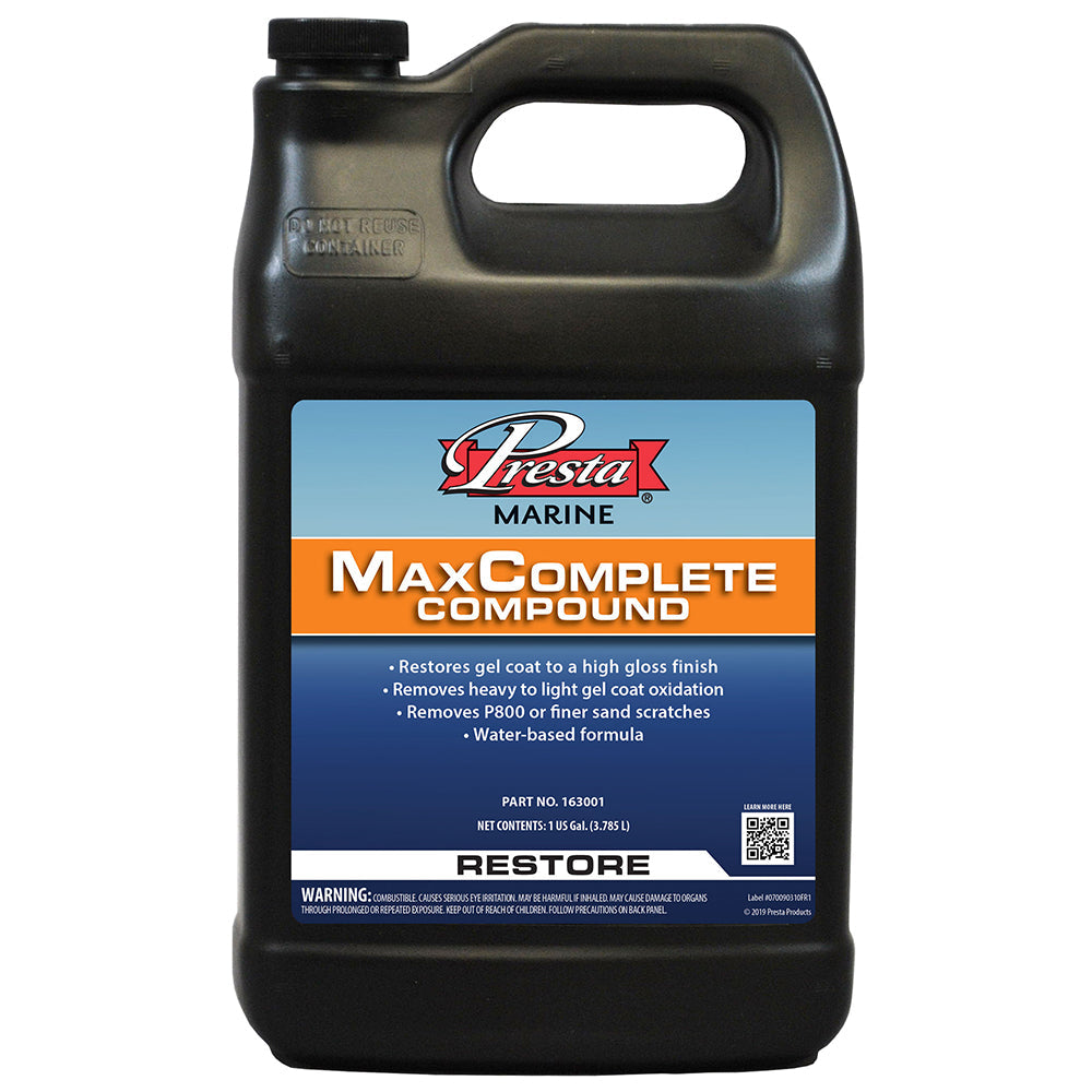 Presta MaxComplete Compound - 1-Gallon [163001] - Premium Cleaning from Presta - Just $126.97! 