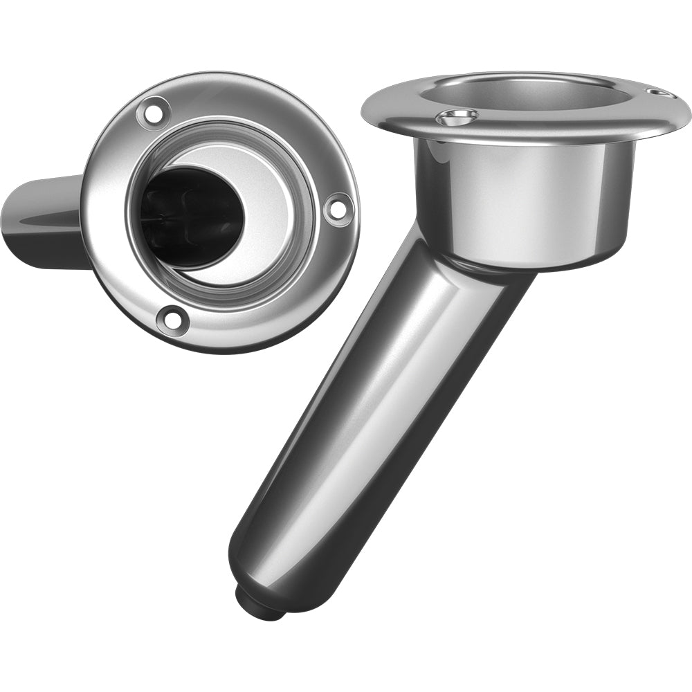 Mate Series Stainless Steel 30 Rod  Cup Holder - Drain - Round Top [C1030D] - Premium Rod Holders from Mate Series - Just $129.95! 