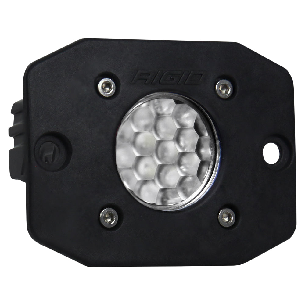 RIGID Industries Ignite Flush Mount Diffused - Single - Black [20631] - Premium Flood/Spreader Lights from RIGID Industries - Just $96.29! 