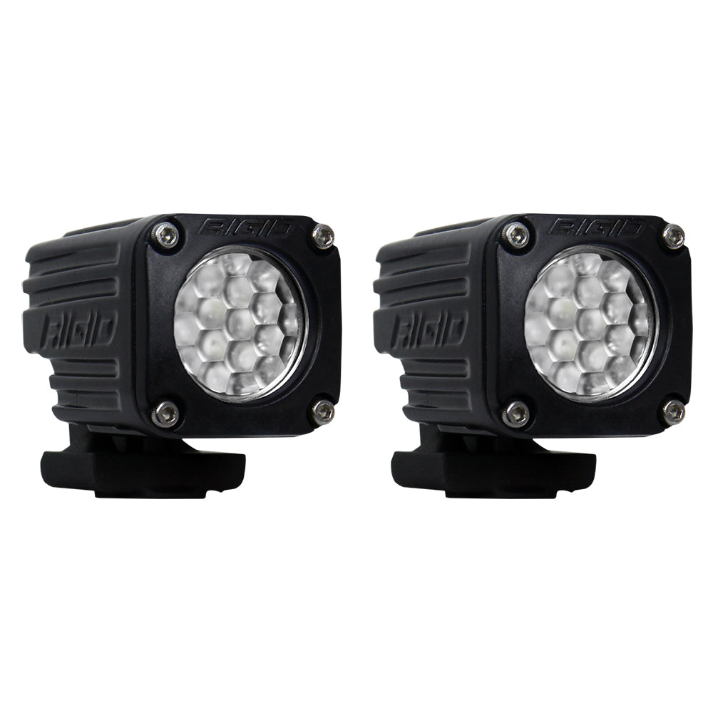 RIGID Industries Ignite Surface Mount Diffused - Pair - Black [20541] - Premium Flood/Spreader Lights from RIGID Industries - Just $171.19! 