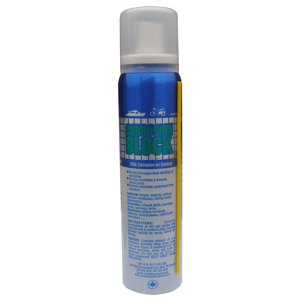 Corrosion Block Liquid Pump Spray - 4oz - Non-Hazmat, Non-Flammable  Non-Toxic [20002] - Premium Cleaning from Corrosion Block - Just $6.99! 